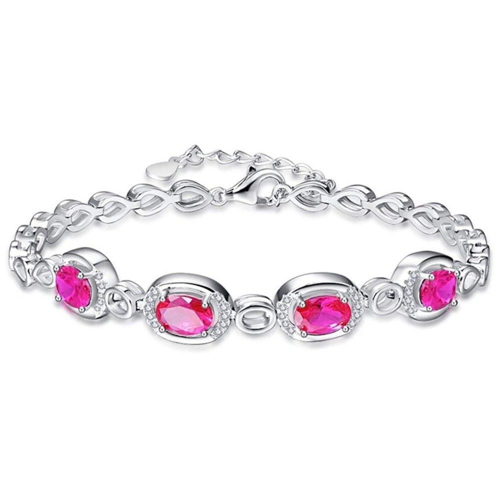 Ruby Diamond Bracelet - Picture 4 of 6